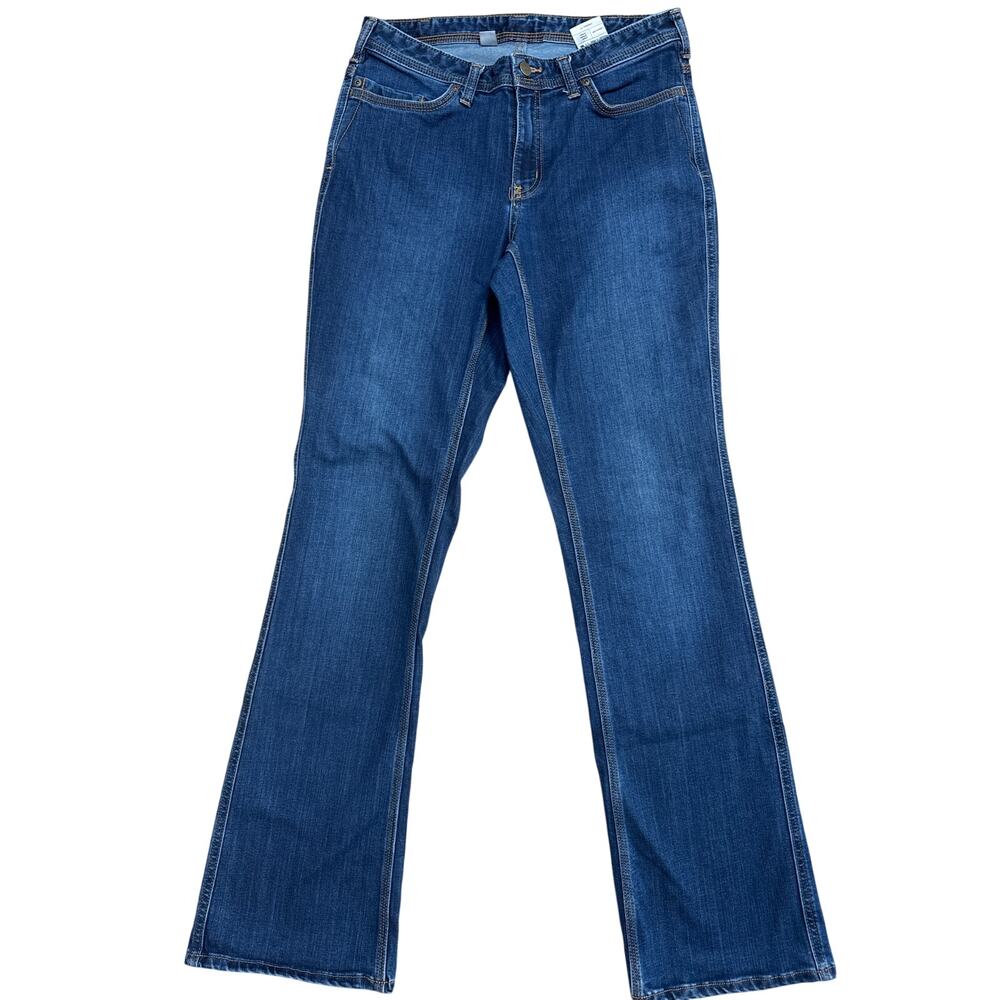Carhartt original fit denim jasper blue jeans  size 8 XTALL